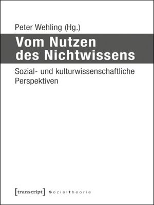 cover image of Vom Nutzen des Nichtwissens